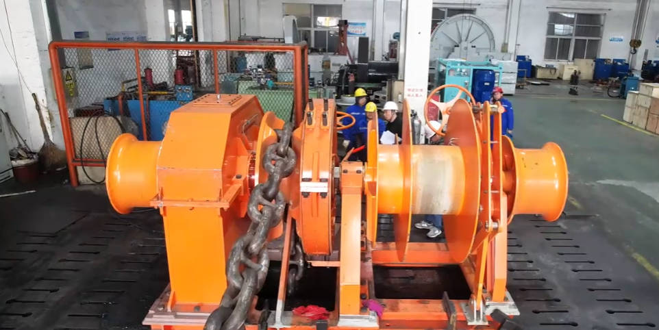 84液壓組合錨機(jī)（單卷筒）測試