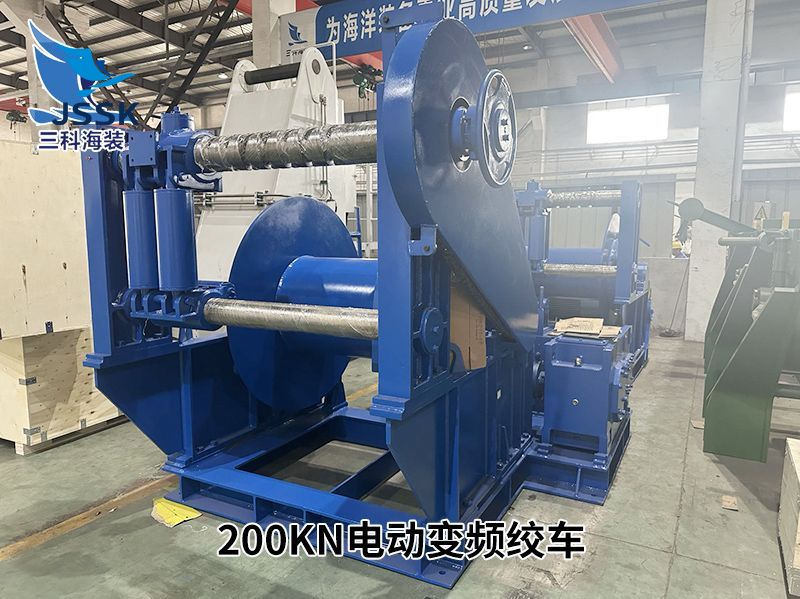 750KN-1300KN電動(dòng)變頻定位絞車