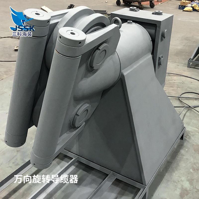 雙滑輪360°旋轉(zhuǎn)導(dǎo)纜器