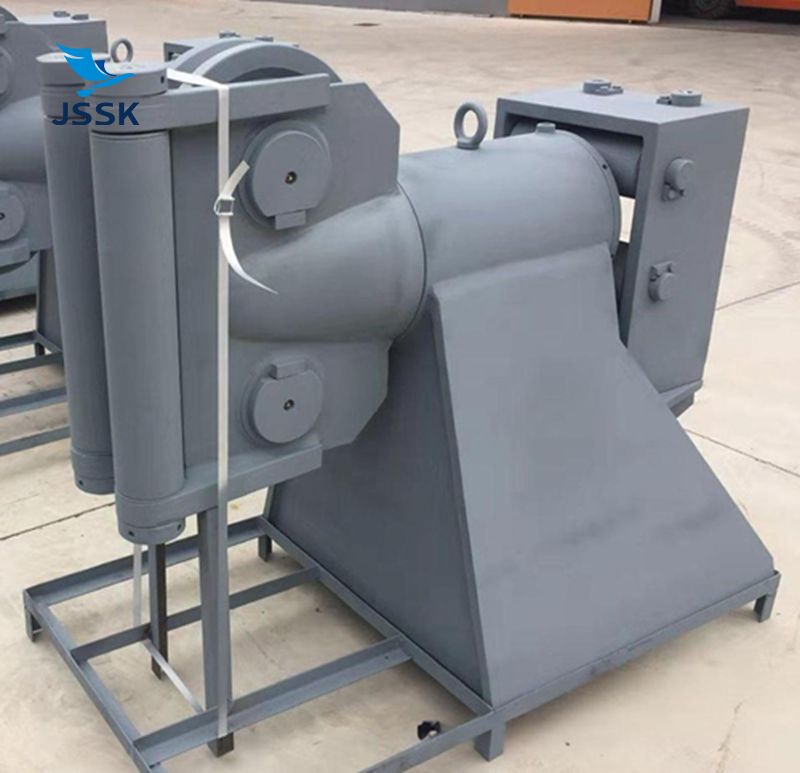 雙滑輪360°旋轉(zhuǎn)導纜器帶四滾柱