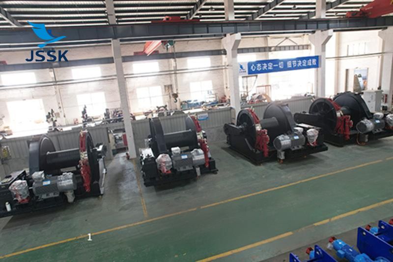 750KN-1300KN電動變頻定位絞車