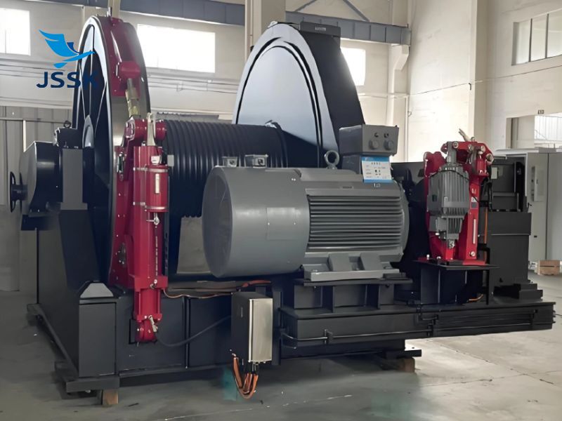 750KN電動(dòng)變頻定位絞車(chē)